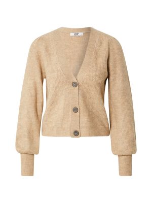 Meleret striktrøje Jdy beige