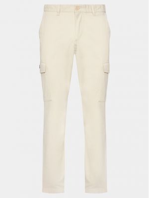 Pantalon slim Tommy Jeans beige