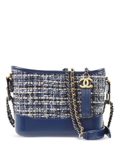 Grandininiai krepšiai Chanel Pre-owned mėlyna