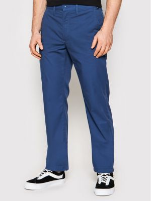 Relaxed fit chinos kelnes Vans mėlyna