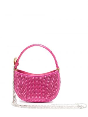 Shopper handtasche mit kristallen Magda Butrym pink