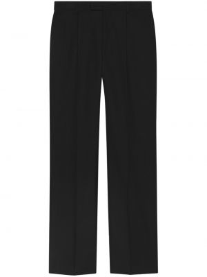 Pantaloni plisate Gucci negru