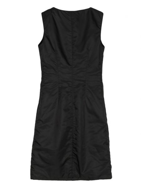 Drapované rovné šaty Fendi Pre-owned černé