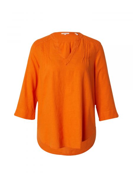 Bluza s ovratnikom S.oliver narančasta