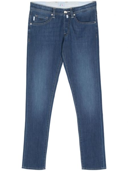 Slim fit skinny jeans Sartoria Tramarossa blau