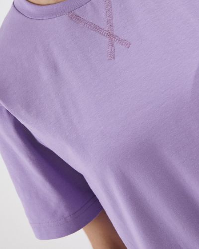 Платье-футболка Shartrez фиолетовое