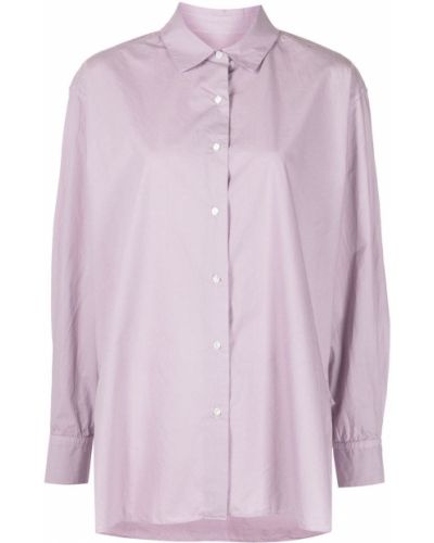 Camisa con botones Nili Lotan violeta