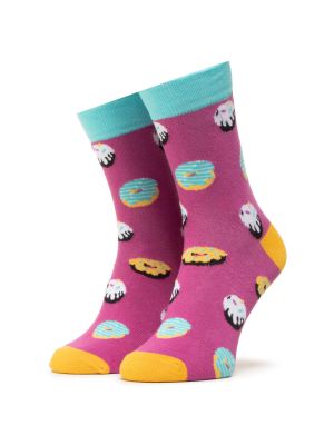 Pikčaste nogavice Dots Socks vijolična