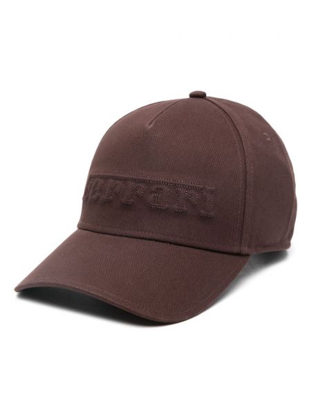 Cap Ferrari brun