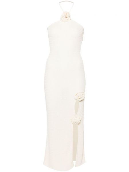 Μάξι φόρεμα Eleonora Gottardi λευκό