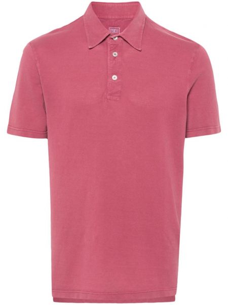 Поло тениска Fedeli розово