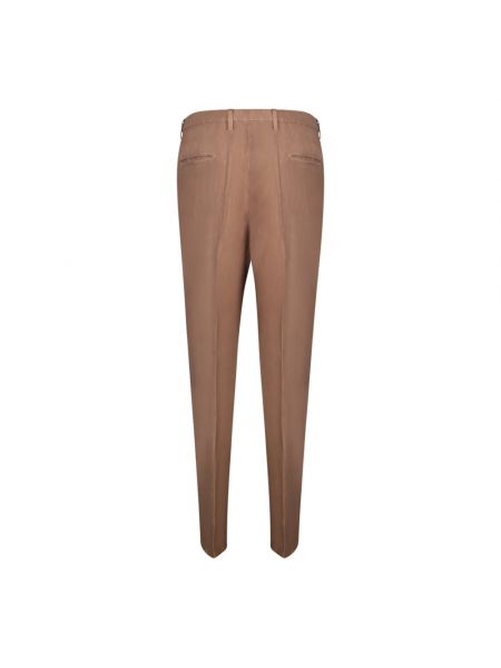 Pantalones chinos con bolsillos Boglioli marrón