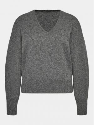 Пуловер Sisley сиво