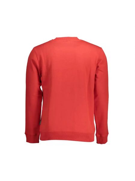 Jersey de algodón de tela jersey Napapijri rojo