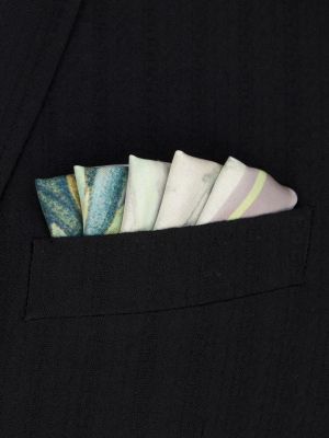 Seiden krawatte mit print mit taschen Etro