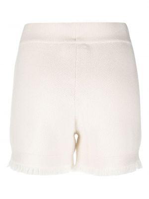 Shorts en cachemire Lisa Yang blanc