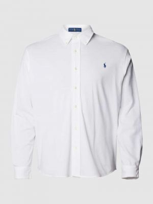 Koszula na guziki puchowa Polo Ralph Lauren Big & Tall biała