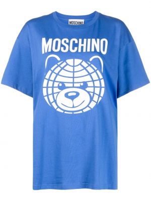 Тениска с принт Moschino