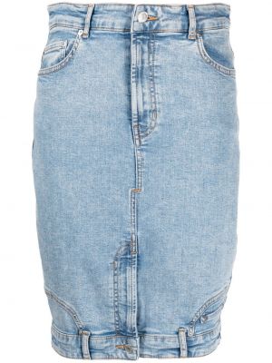 Priliehavá džínsová sukňa Moschino