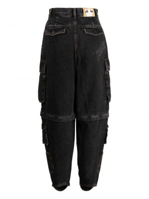 Jeans avec poches Pushbutton noir