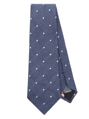 Pikčasta kravata Paul Smith modra
