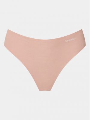 Chiloți tanga Calvin Klein Underwear roz