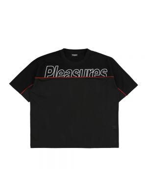 Czarna koszulka z siateczką Pleasures