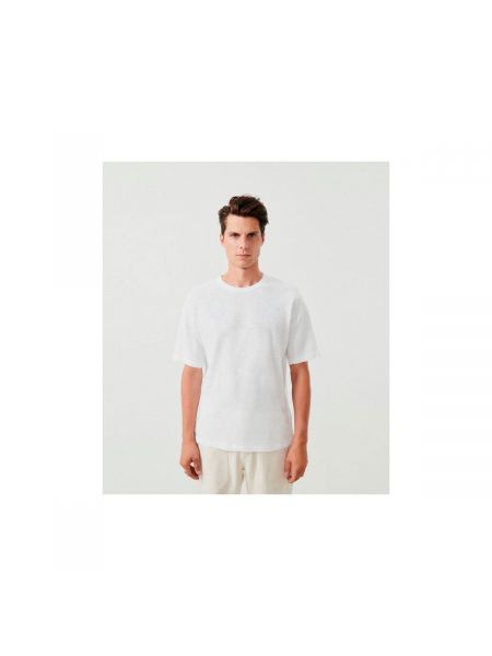 Tričko s krátkými rukávy American Vintage bílé