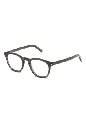 Okulary Saint Laurent Eyewear zielone