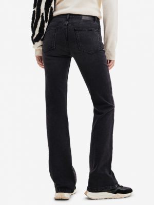 Bootcut jeans Desigual schwarz