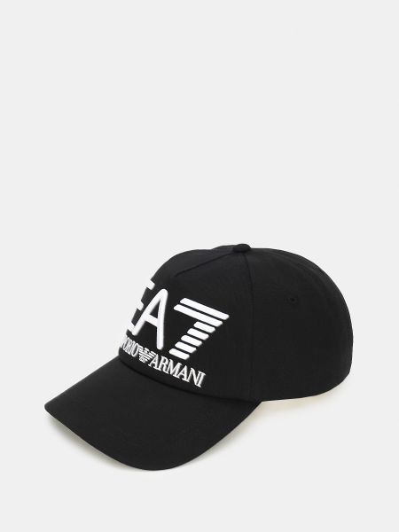 Черная кепка Ea7 Emporio Armani