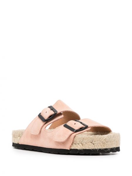 Sandale mit schnalle Manebi pink