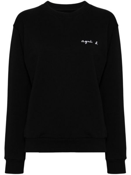 Sweatshirt Agnès B. siyah