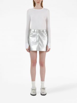 Mini sukně Apparis stříbrné