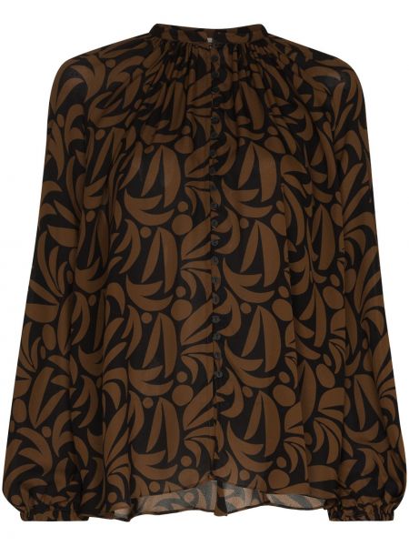 Blusa Matteau marrón