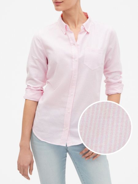 Uska košulja Gap ružičasta