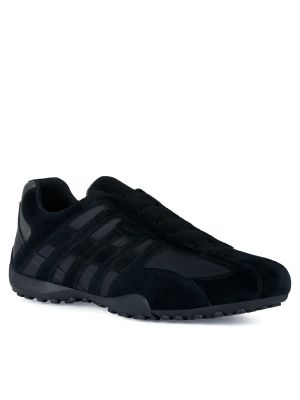 Sneakers με μοτίβο φίδι Geox μαύρο