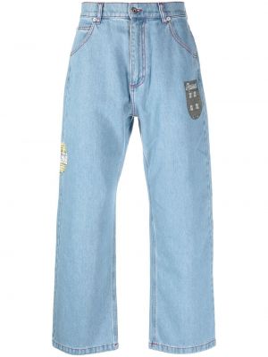 Straight leg jeans baggy Paccbet blu