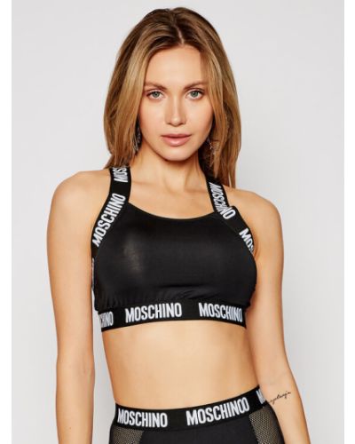 MOSCHINO Underwear & Swim Melltartó felső 6804 9025 Fekete Moschino Underwear & Swim