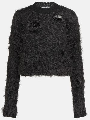 Вълнен пуловер Acne Studios черно