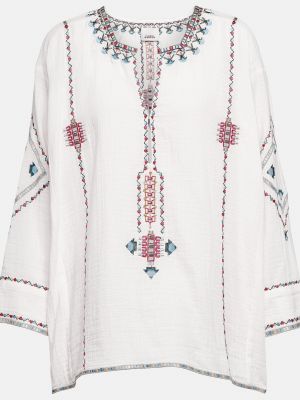 Блузка с вышивкой Isabel Marant