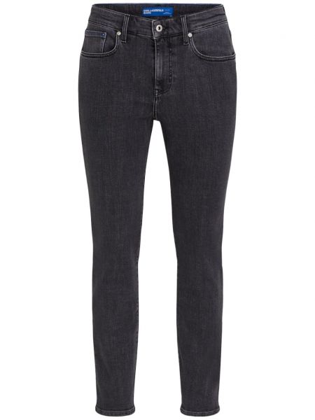 Skinny fit jean pantolon Karl Lagerfeld Jeans siyah