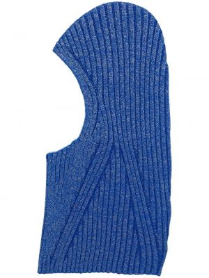 Casquette en tricot Dion Lee bleu