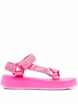 Sandaler med remmar Calvin Klein Jeans rosa