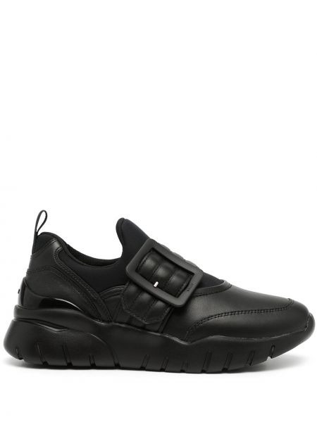 Zapatillas con hebilla Bally negro