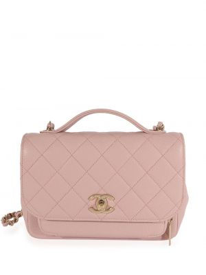 Чанта Chanel Pre-owned розово