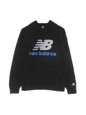 Bluza z kapturem New Balance czarna