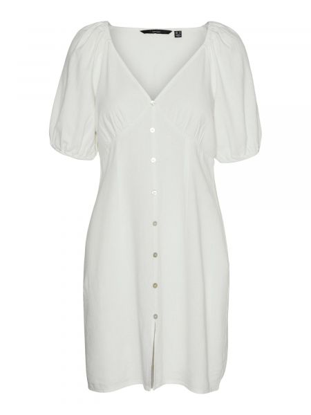 Košeľové šaty Vero Moda biela