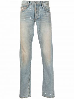 Slank skinny jeans Rhude blå