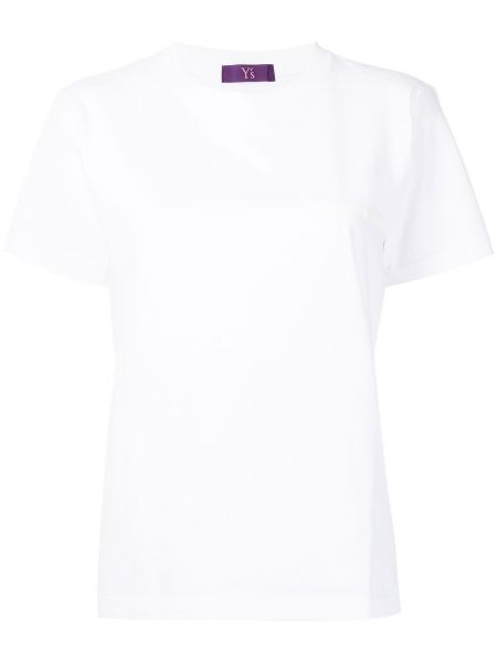 Camiseta con estampado Y's blanco
